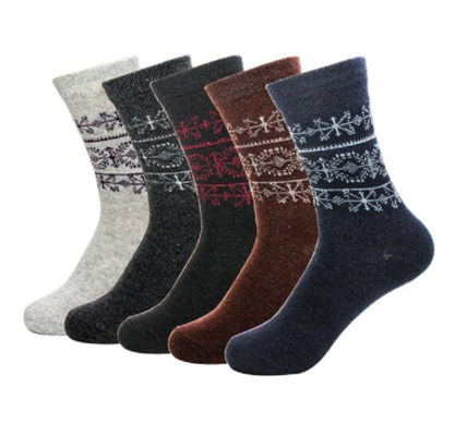 Pánske vianočné ponožky – 5 párov