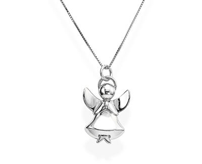 Amen Originálne strieborný náhrdelník Angels A1B (retiazka, prívesok)