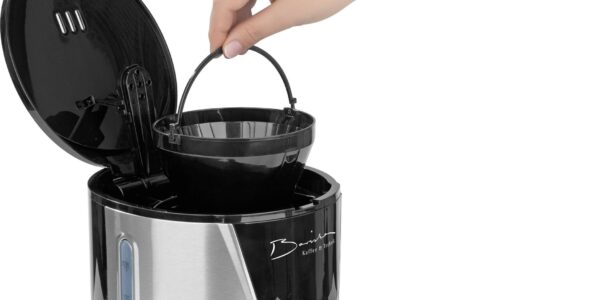 Kávovar GourmetMaxx Barista 1160, nerezová oceľ