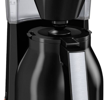 Kávovar Melitta 1023-08, čierna, nerezová oceľ