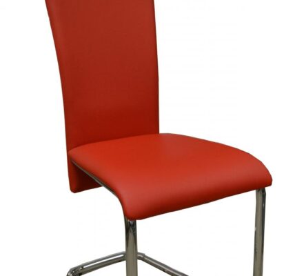 FALCO  Jedálenská stolička F-245 červená