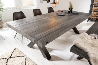 Bighome – Jedálenský stôl ROTH II. 240 cm – sivá