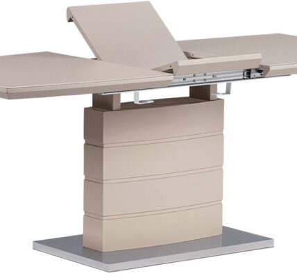 AUTRONIC jedálenský stôl rozkl. HT-440 CAP, 140+40x80x76 cm