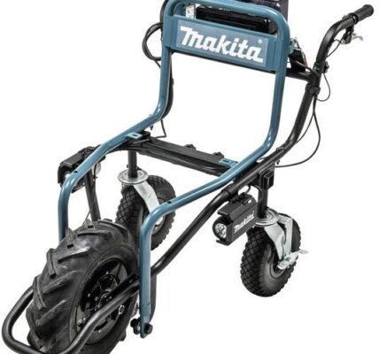 Rudla Makita DCU180Z, max.nosnosť: 130 kg