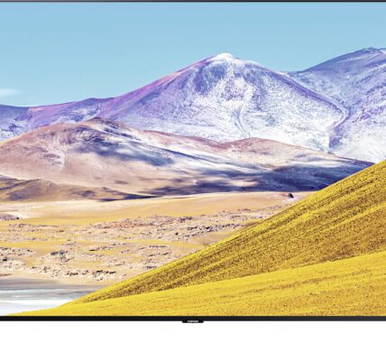 Samsung GU43TU8079 LED TV 108 cm 43 palca en.trieda A (A +++ – D) DVB-T2, DVB-C, DVB-S, UHD, Smart TV, WLAN, CI+ čierna