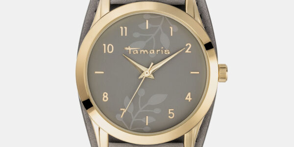 Dámske hodinky s šedým remienkom Tamaris