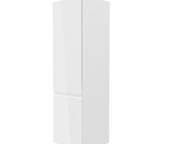 Potravinová skrinka AURORA D60R – ľavá Biela