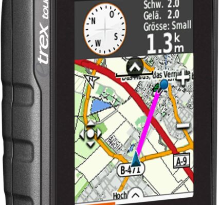 Outdoorová navigácia kolo, geocaching, turistika Garmin eTrex® Touch 35 pro Evropu, Bluetooth®, GLONASS, GPS, vr. topografických máp, chránené proti s