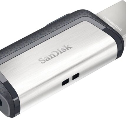 USB pamäť pre smartphone a tablet SanDisk Ultra® DualDrive, 256 GB, USB 3.0, USB-C™, strieborná