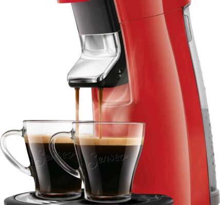 Kapslový kávovar SENSEO® Viva Café HD6563/80, červená