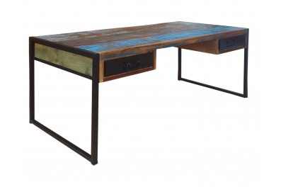 Bighome – Písací stôl JAVA 145 cm – hnedá