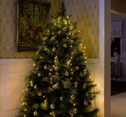 LED LED svetelný plášť na vianočný stromček Konstsmide 6360-820, 6.8 m