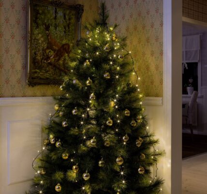LED LED svetelný plášť na vianočný stromček Konstsmide 6362-120, 8 m