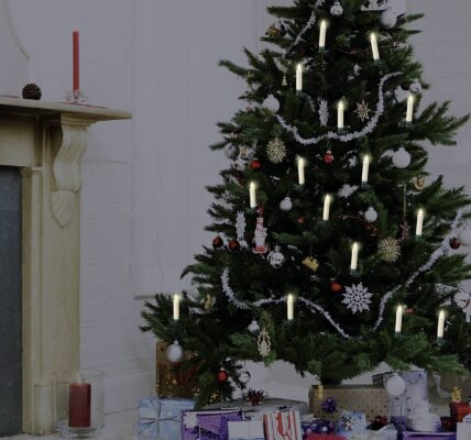 LED bezdrôtové osvetlenie vianočného stromčeka Polarlite sviečka, vnútorné PL-8388735, na batérie