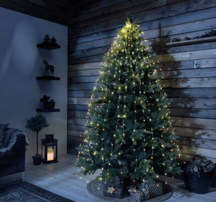 LED LED svetelný plášť na vianočný stromček Konstsmide 6379-890, kvapka, vnútorné 6379-890, 230 V