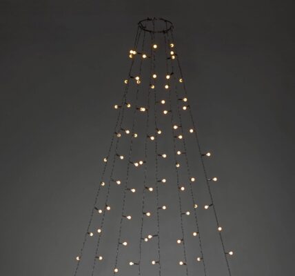 LED LED svetelný plášť na vianočný stromček Konstsmide 6329-800, vonkajšie/vnútroné 6329-800, 230 V