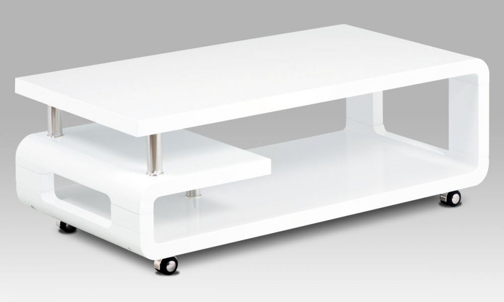 Konferenčný stolík AHG-616 WT biela 115 x 60 Autronic