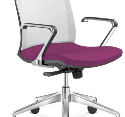 LD SEATING Kancelárska stolička LYRA NET 203-F80-N6