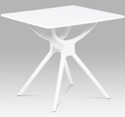 Jedálenský stôl 80×80 DT-751 WT biela