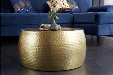 Bighome – Konferenčný stolík ORIENT 60 cm – zlatá
