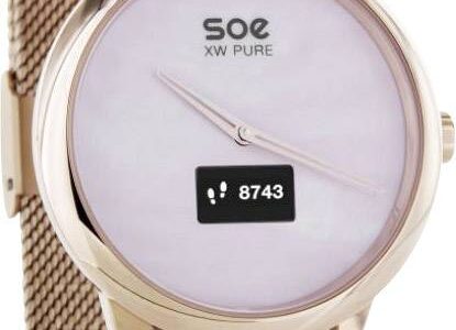 Smart hodinky X-WATCH Soe XW Pure, ružovozlatá