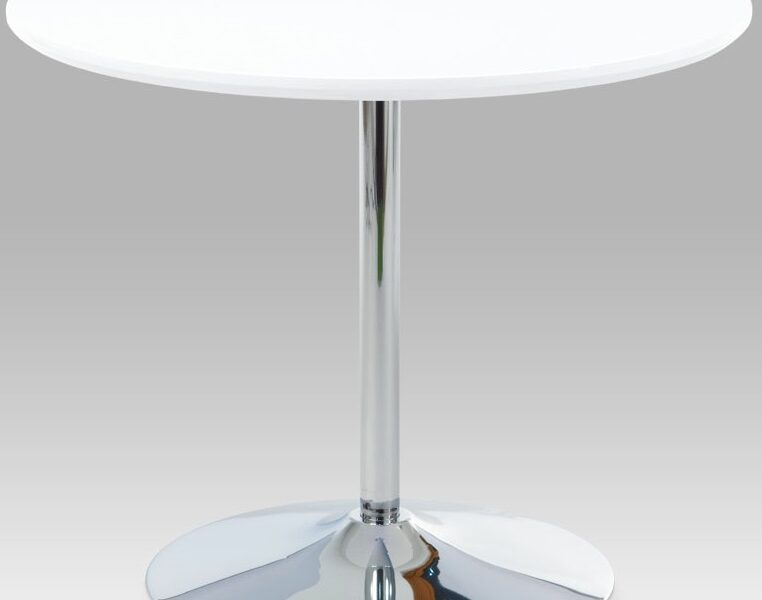 AUTRONIC jedálenský stôl AT-1901 WT, pr. 90 cm
