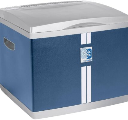 Prenosná chladnička (autochladnička) MobiCool Hybrid B40, 12 V, 230 V, 38 l, modrá