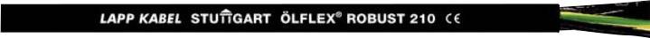 Riadiaci kábel LAPP ÖLFLEX® ROBUST 210 21908-50, 18 G 0.75 mm², vonkajší Ø 12 mm, 500 V, 50 m, čierna