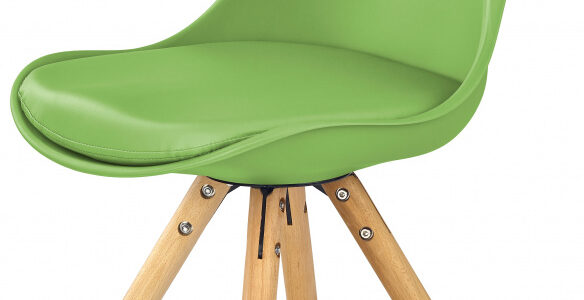 HALMAR Jedálenská stolička K201 zelená