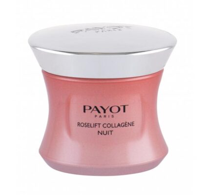 PAYOT Roselift Collagéne 50 ml nočný pleťový krém pre ženy na veľmi suchú pleť; spevnenie a lifting pleti