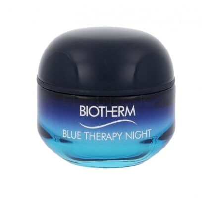 Biotherm Blue Therapy 50 ml nočný pleťový krém pre ženy na veľmi suchú pleť; proti vráskam