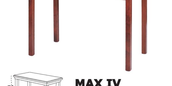 SEDIA stôl MAX IV