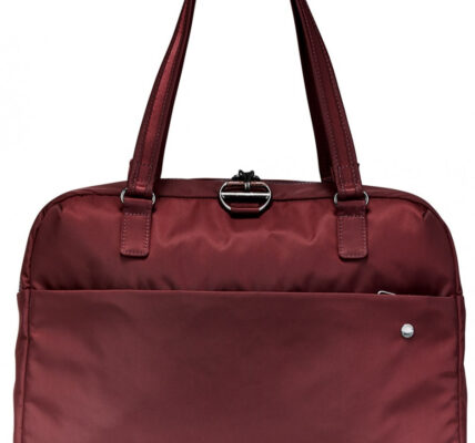 PACSAFE Citysafe CX Slim Briefcase – merlot