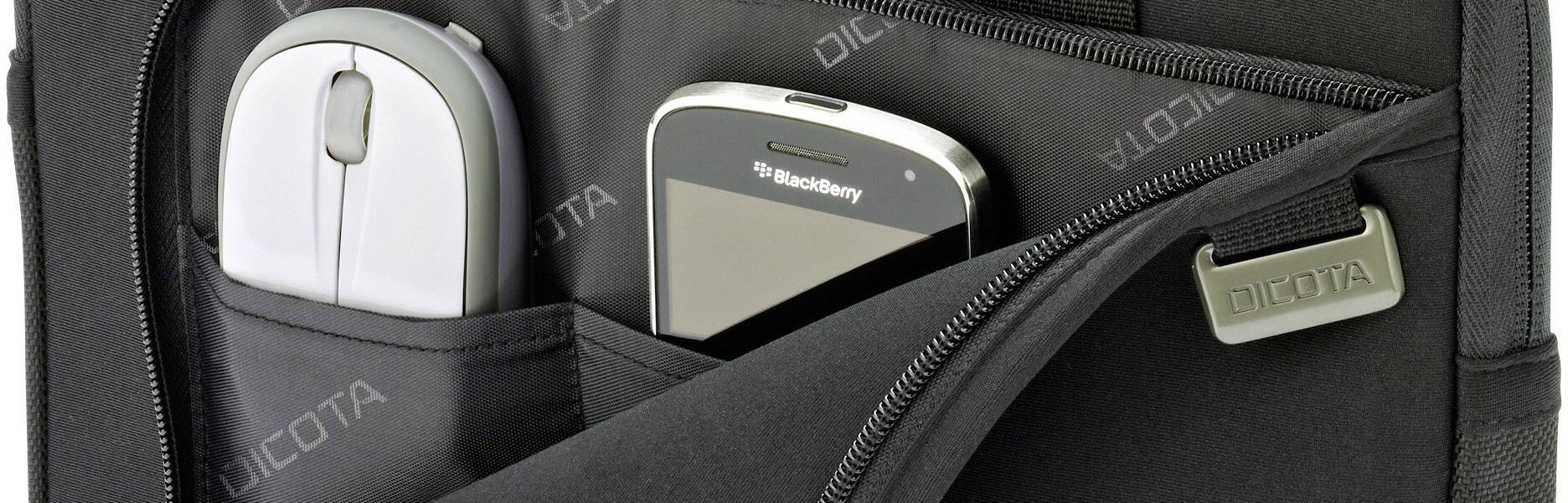 Taška na notebook Dicota Smart Skin D31182 s max.veľkosťou: 39,6 cm (15,6″) , čierna
