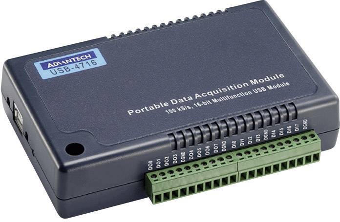 Multifunkčný modul USB Advantech USB-4716-AE, Počet výstupov 1 x