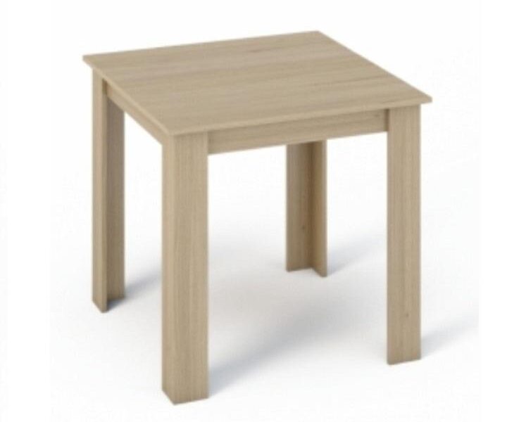 Jedálenský stôl 80×80 KRAZ dub sonoma