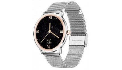 Smart hodinky Deveroux R18, strieborná