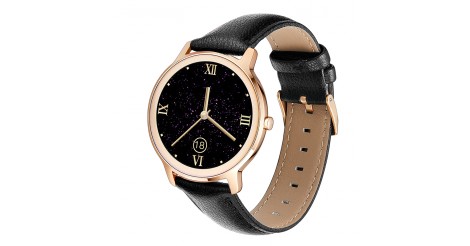 Smart hodinky Deveroux R18, čierna