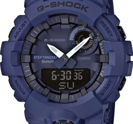 Náramkové hodinky Casio GBA-800-2AER, (d x š x v) 54.1 x 48.6 x 15.5 mm, modrá