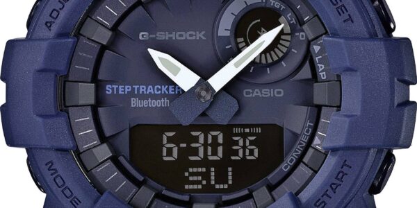 Náramkové hodinky Casio GBA-800-2AER, (d x š x v) 54.1 x 48.6 x 15.5 mm, modrá