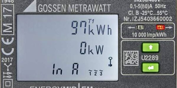 Trojfázový elektromer digitálne/y Gossen Metrawatt EM2289 M-Bus U2289-V024