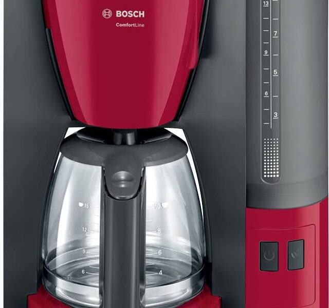 Kávovar Bosch Haushalt ComfortLine, červená