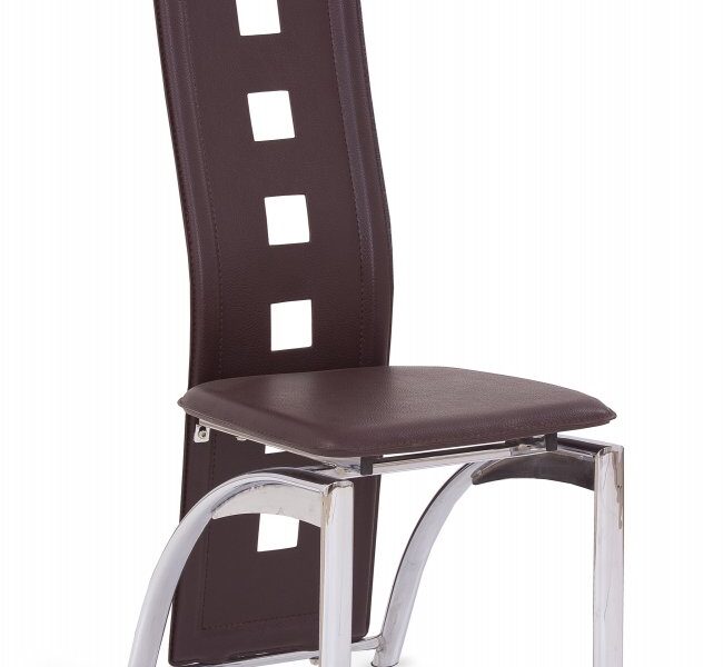 Jedálenská stolička K4 Tmavohnedá