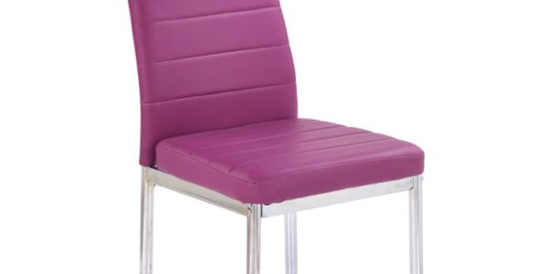 Jedálenská stolička K70C fialová – POSLEDNÉ 1 KUS