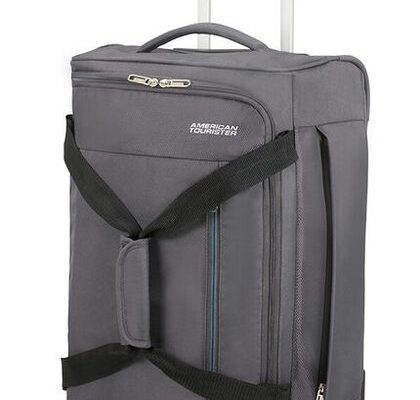 American Tourister Cestovní taška na kolečkách Heat Wave 45 l – modrá