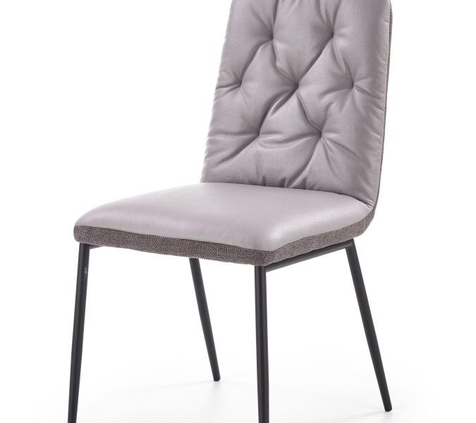 Jedálenská stolička K340 sivá