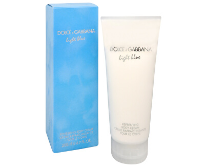 Dolce & Gabbana Light Blue – hydratačný telový krém 200 ml