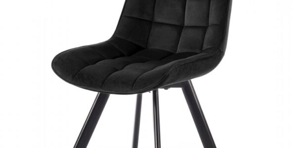 Jedálenská stolička K332 Čierna