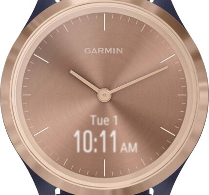 Smart hodinky Garmin vivomove 3S Sport Blue-Gold, Silicone