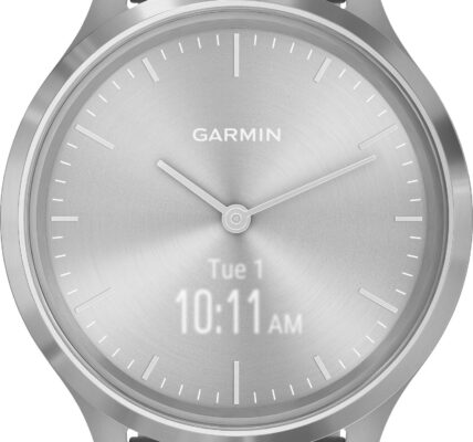 Smart hodinky Garmin vivomove 3 Sport Grey-Sliver, Silicone